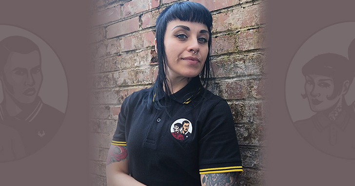 Custom All Buttoned Up poloshirts available NOW!